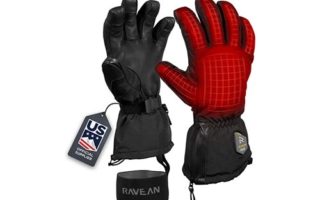 Ravean Heated Ski Gloves & Mittens